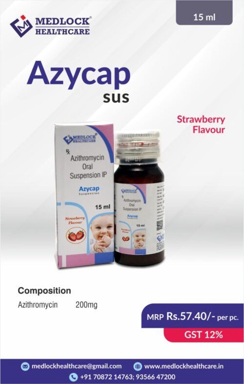 AZITHROMYCIN 200 MG SYRUP