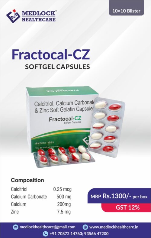CALCITRIOL, CALCIUM CARBONATE, ZINC SOFT GEL CAPSULE
