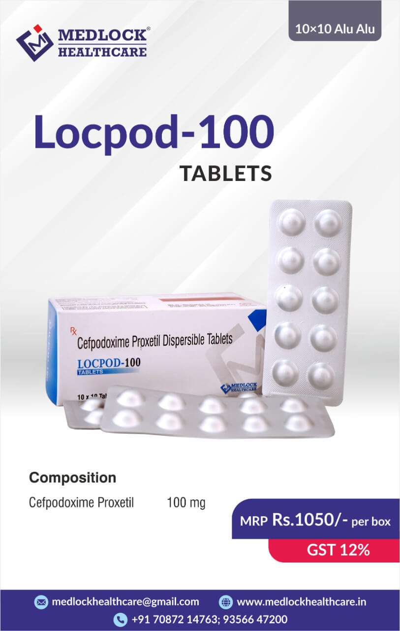 Cefpodoxime 100MG Tablet