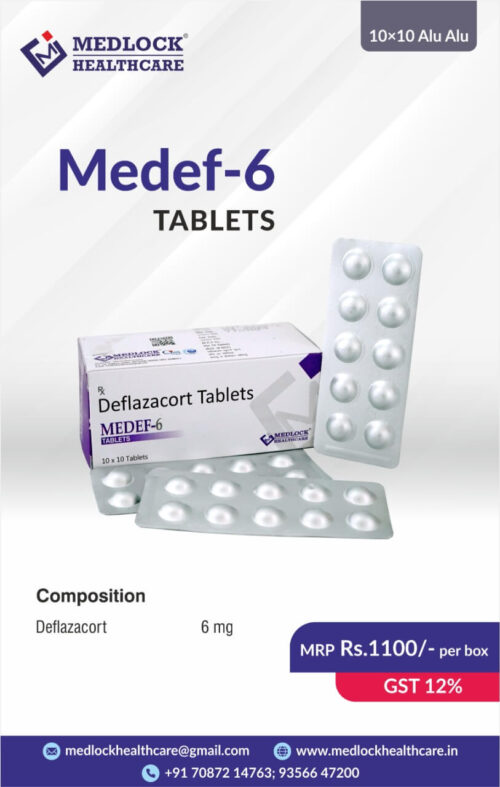 DEFLAZACORT 6 MG TABLET