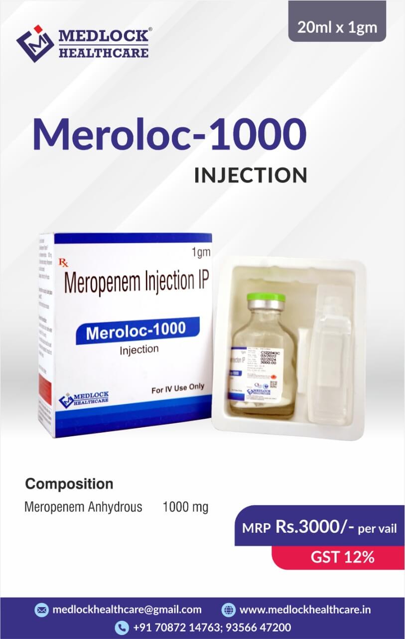 MEROPENEM 1000 MG INJECTION
