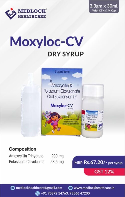 AMOXYCILLIN 200 MG And CLAVULANIC ACID 28.5 MG ORAL SUSPENSION