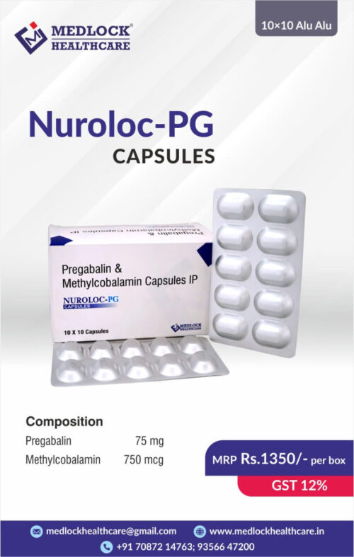 PREGABALIN 75/150 MG AND METHYLCOBALAMIN 750 MCG CAPSULES