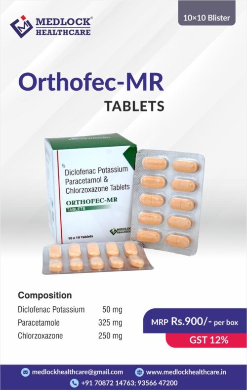 DICLOFENAC POTASSIUM PARACETAMOL CHLORZOXAZONE TABLET