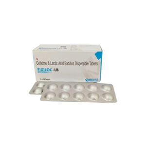 Cefixime 200mg Lactic acid Bacillus Dispersible Tablet
