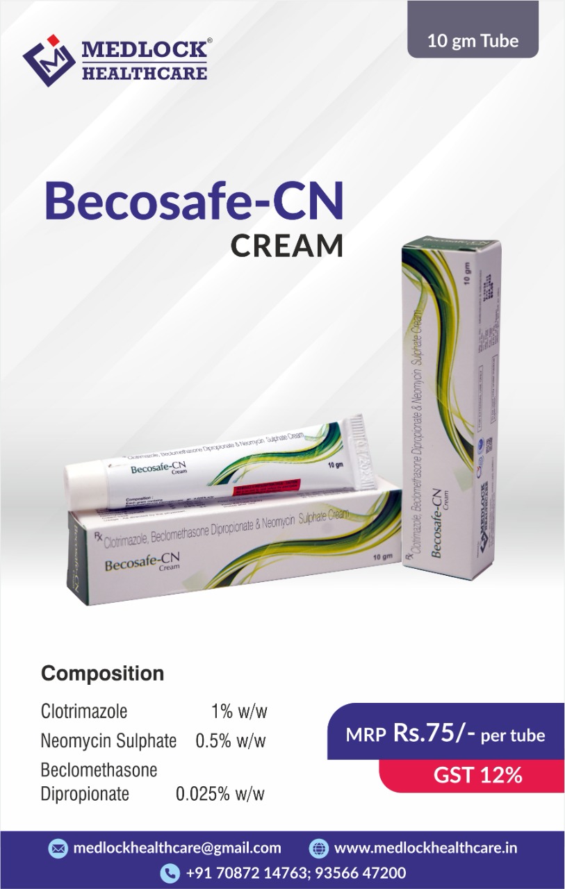 Clotrimazole, Beclomethasone Dipropionate and Neomycin Sulphate Cream