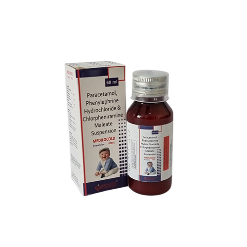 Paracetamol 250mg+Phenyelephrine 5mg+Chlorpheniramine Maleate 2mg