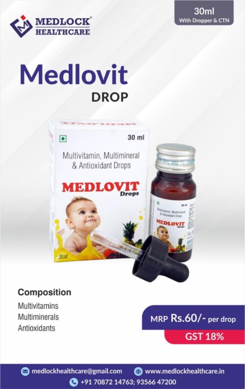 Multivitamin and Minerals With Antioxidant Drop