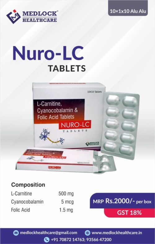 L CARNITINE, METHYLCOBOLAMIN AND FOLIC ACID TABLET