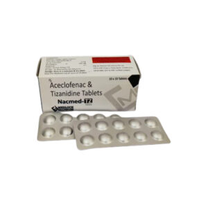 Aceclofenace 100+Tizanidine 2mg