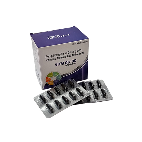 Ginseng, Multivitamin &Multiminral Capsule Soft gel caps