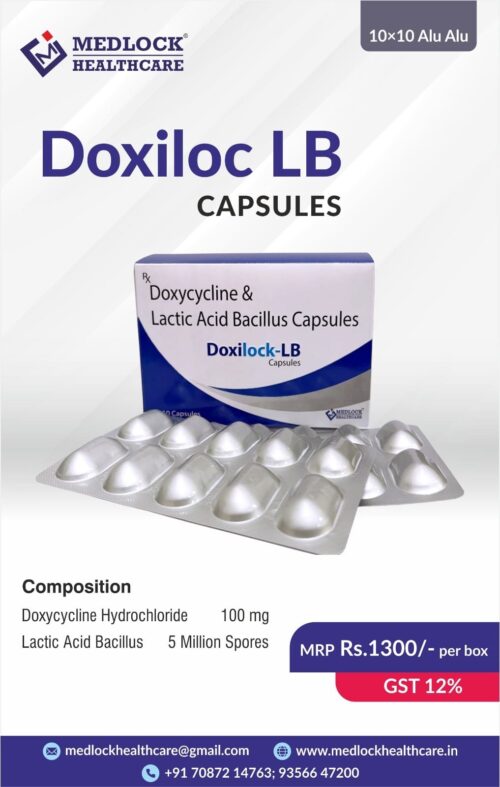 Doxycycline and Lactic Acid Bacillus Capsules
